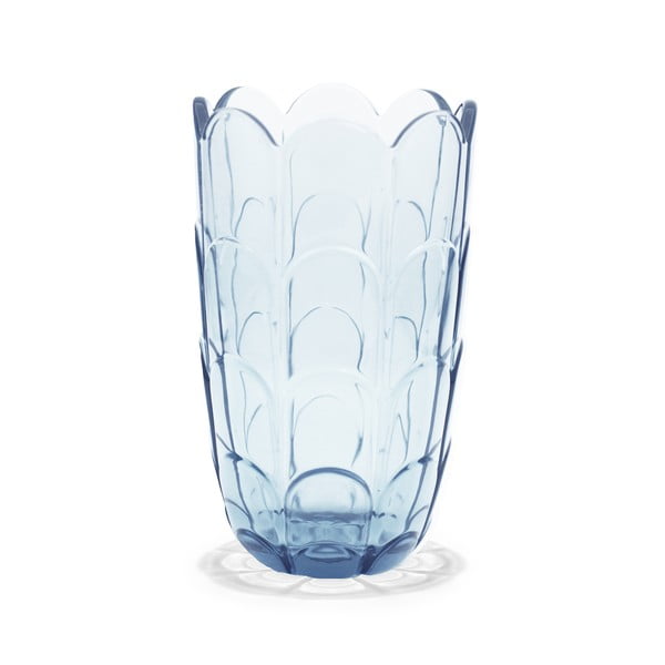 Világoskék kézzel készített üveg  váza (magasság 19 cm) Lily – Holmegaard