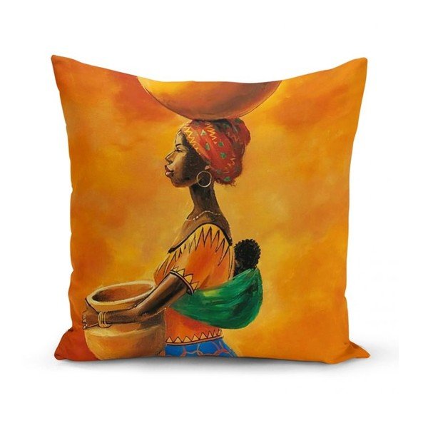 African Culture 3 db párnahuzat, 45 x 45 cm - Minimalist Cushion Covers-image-2