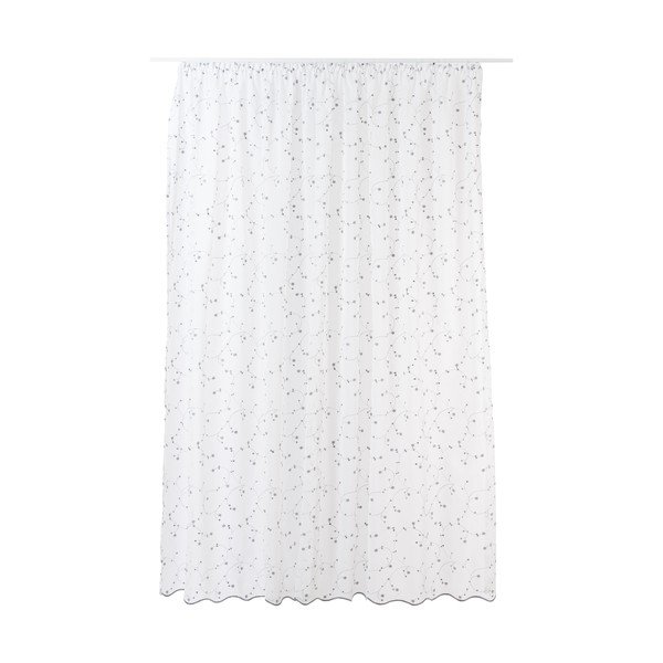 Fehér átlátszó függöny 300x260 cm Muza – Mendola Fabrics-image-2