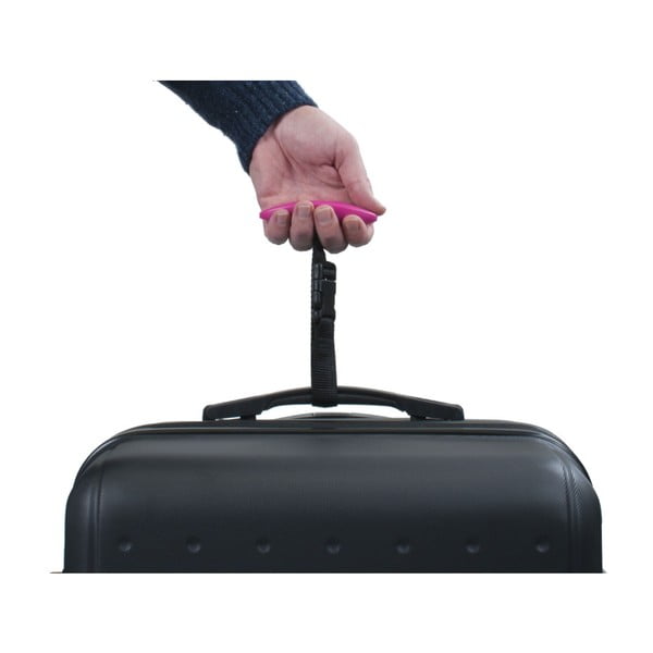 Rózsaszín digitális bőröndmérleg - Bluestar