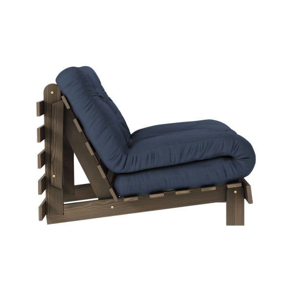 Sötétkék fotel Roots – Karup Design-image-3