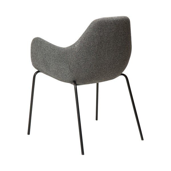 Szürke buklé fotel Zimmer – DAN-FORM Denmark-image-4