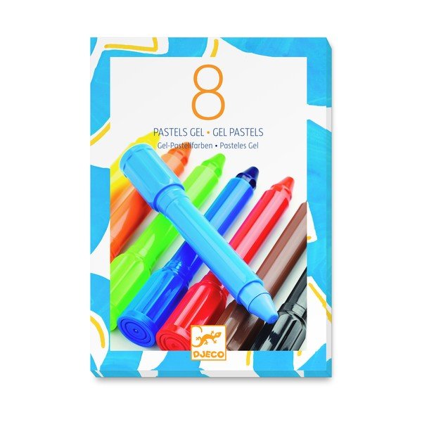 Klasik 8 db zsírkréta - Djeco-image-1