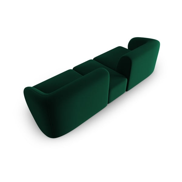 Zöld bársony kanapé 246 cm Paolo – Milo Casa-image-3