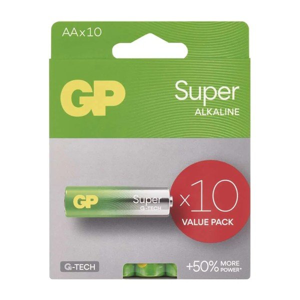 GP Super 10 db alkáli elem, AA - EMOS-image-1