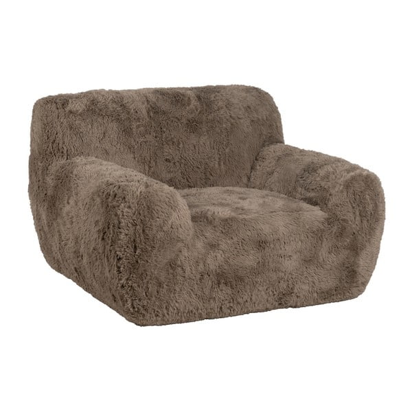 Barna fotel Teddy – Ixia