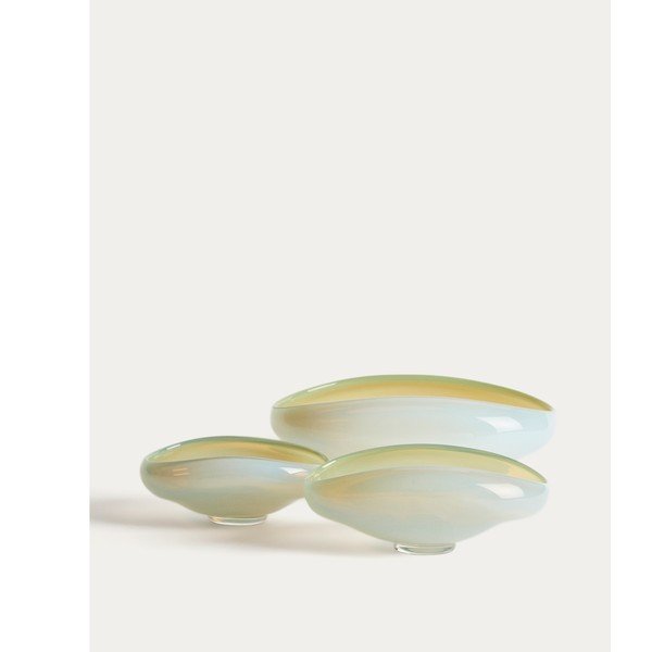 Üveg dekoratív tál 14x19 cm Nodila – Kave Home-image-3