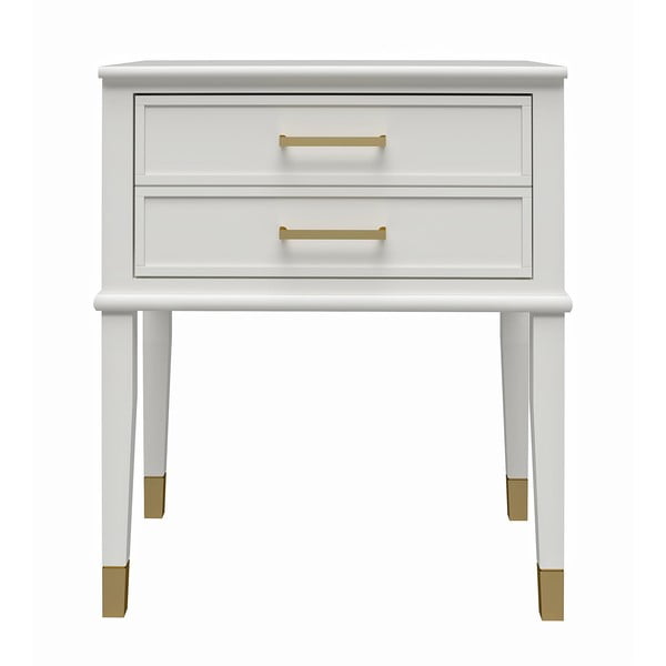 Fehér éjjeliszekrény Westerleigh – CosmoLiving by Cosmopolitan-image-2