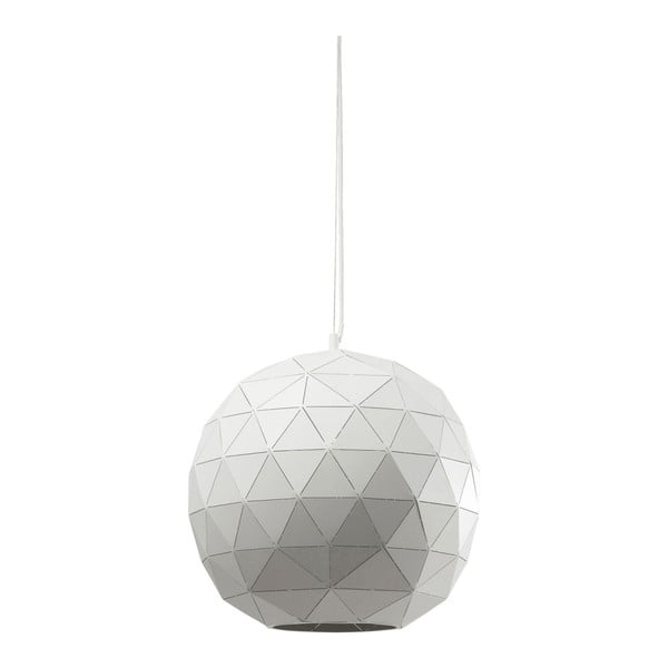 Triangle fehér mennyezeti lámpa, Ø 40 cm - Kare Design