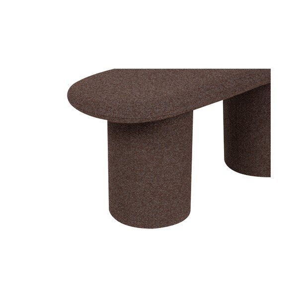 Barna buklé párnázott pad Rull – noo.ma-image-2