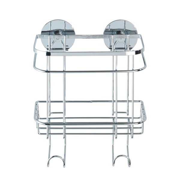 Turbo-Loc öntapadós fali polc akár 40 kg-os teherbírással, szélesség 18 cm - Wenko-image-2