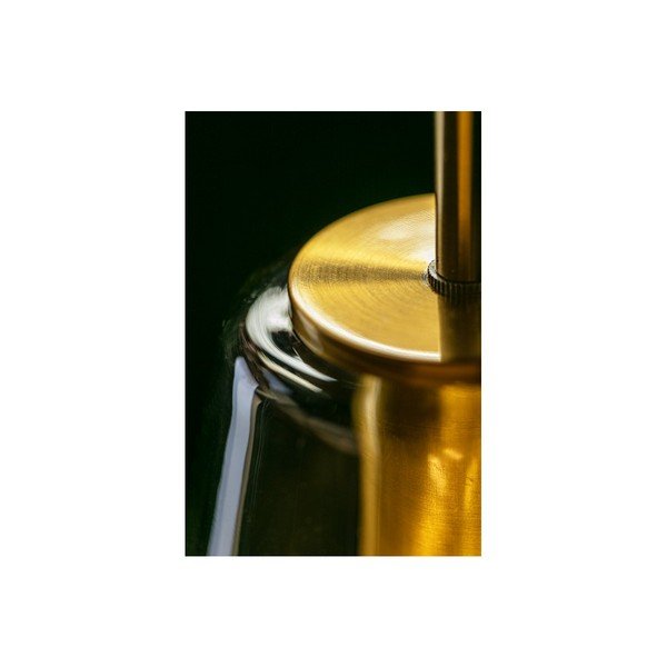 Aranyszínű függőlámpa fém-üveg búrával ø 17 cm Lime – GTV-image-2