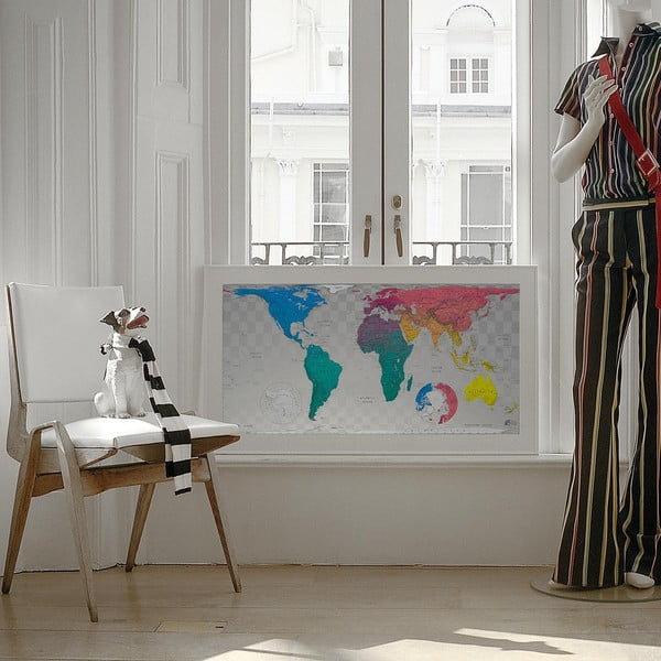 Future World Map világtérkép, 101 x 58 cm - The Future Mapping Company-image-1