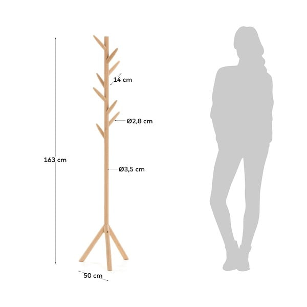 Natane nyírfa fogas - Kave Home-image-4