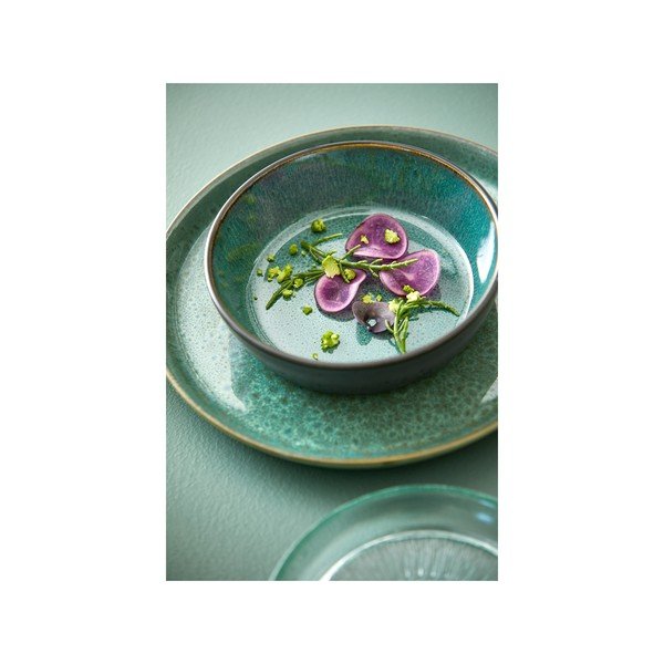 Zöld-fekete kőedény tálka Gastro Green/Black – Bitz-image-3