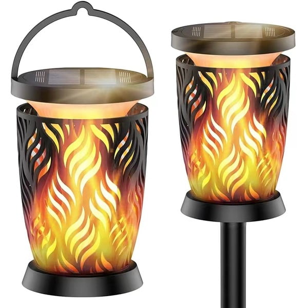 Napelemes kültéri lámpa szett 2 db-os ø 8 cm – Garden Pleasure-image-4