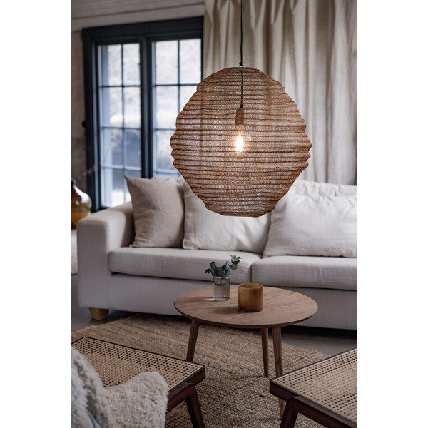 Aranyszínű függőlámpa fém búrával ø 50 cm Tazza – Markslöjd-image-2