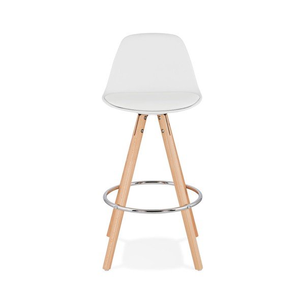 Anau fehér bárszék, ülésmagasság 64 cm - Kokoon-image-2