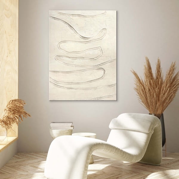 Kézzel festett kép 88x118 cm Track The Line – Malerifabrikken-image-1