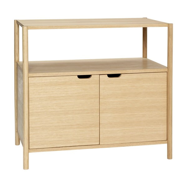 Oak Dresser With Shelf komód polcokkal - Hübsch