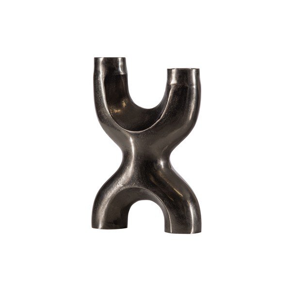 Don X fekete fém gyertyatartó - WOOOD-image-2