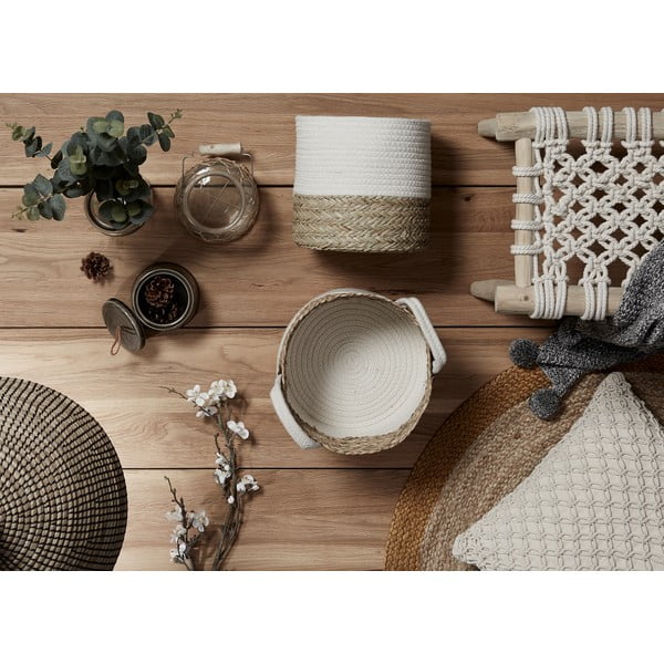 Eclipse teakfa ülőke pamutkötél ülőrésszel - Kave Home-image-3