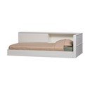 Fehér borovi fenyő egyszemélyes ágy ágyrács nélkül 90x200 cm Carter – WOOOD