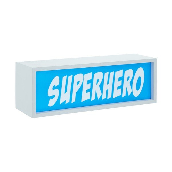 Kék elemmel működő fénydekoráció Superhero – Premier Housewares