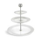 Hammershoi Etagere háromszintes fehér porcelán tálca, ⌀ 28 cm - Kähler Design