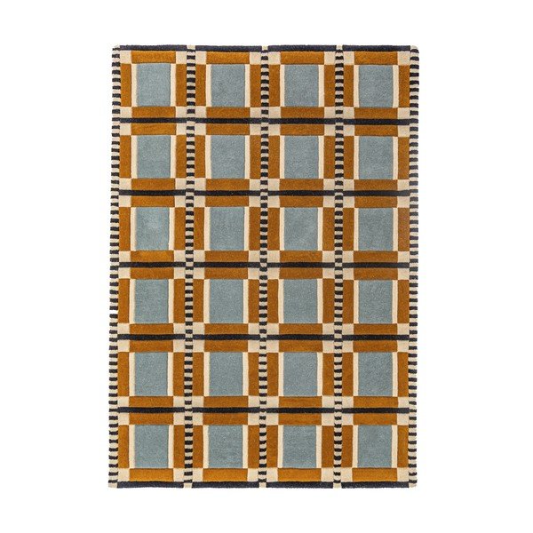 Kézi szövésű gyapjú szőnyeg 140x200 cm Quadro Wool – Flair Rugs