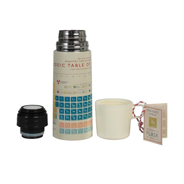 Krémszínű gyerek termosz 350 ml Periodic Table – Rex London-image-4