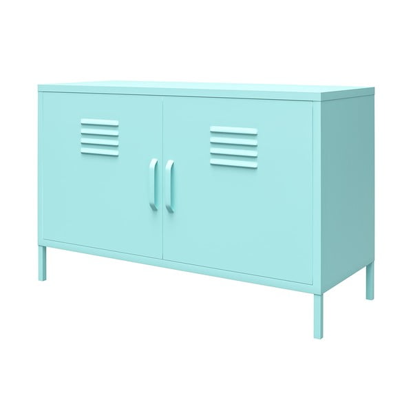 Cache világoskék fém szekrény, 100 x 64 cm - Novogratz-image-2