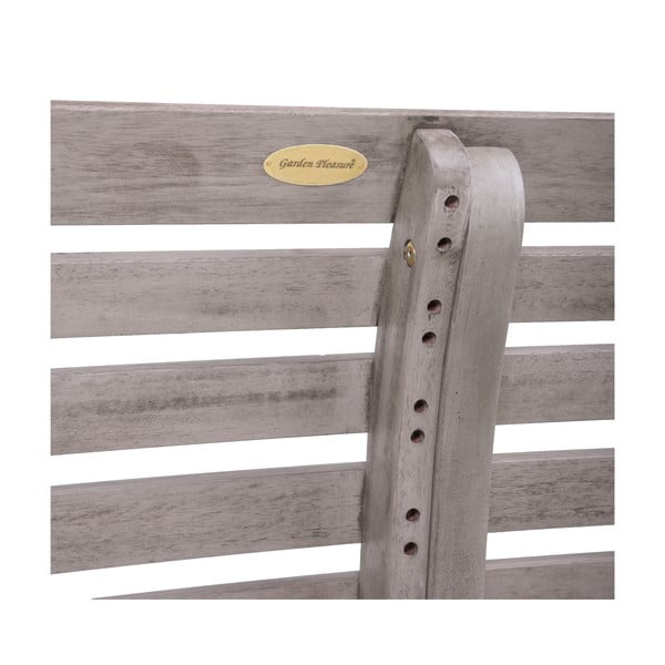 Szürke tömörfa kerti pad Mandalay – Garden Pleasure-image-4