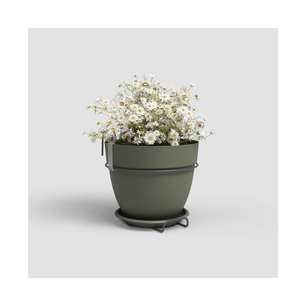 Újrahasznosított műanyag függő virágcserép ø 20 cm Capri – Artevasi-image-1