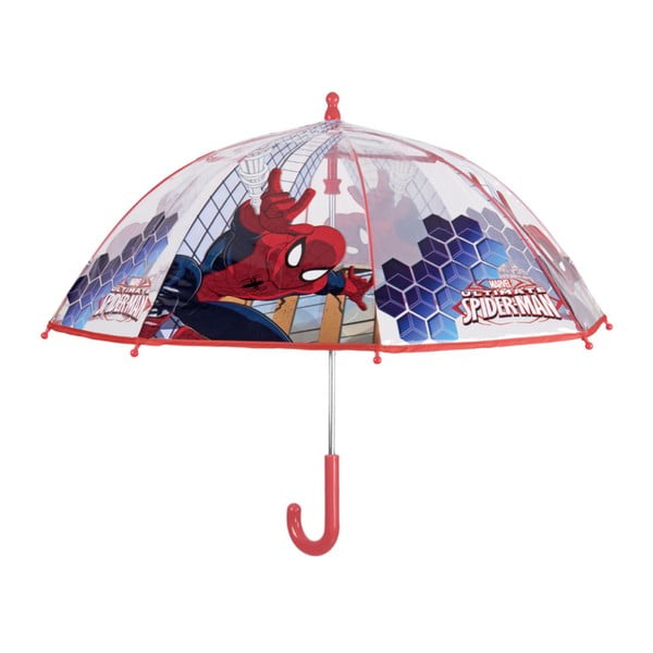 Birdcage Spiderman átlátszó gyerek esernyő, ⌀ 64 cm