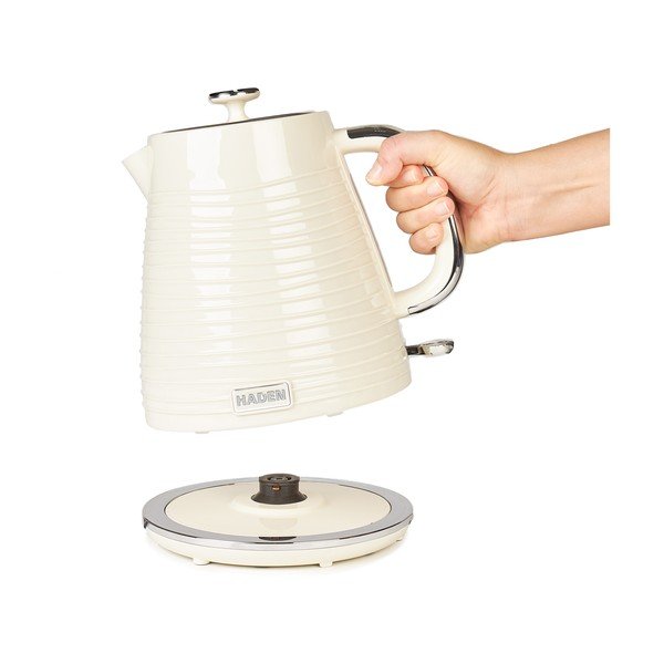 Krémszínű műanyag vízforraló 1,7 l Devon – Haden-image-3