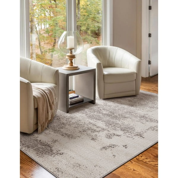 Szürke-krémszínű szőnyeg 200x280 cm Lori – FD-image-1