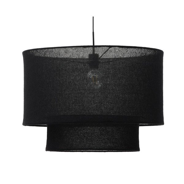 Fekete lámpabúra ø 60 cm Mariela – Kave Home