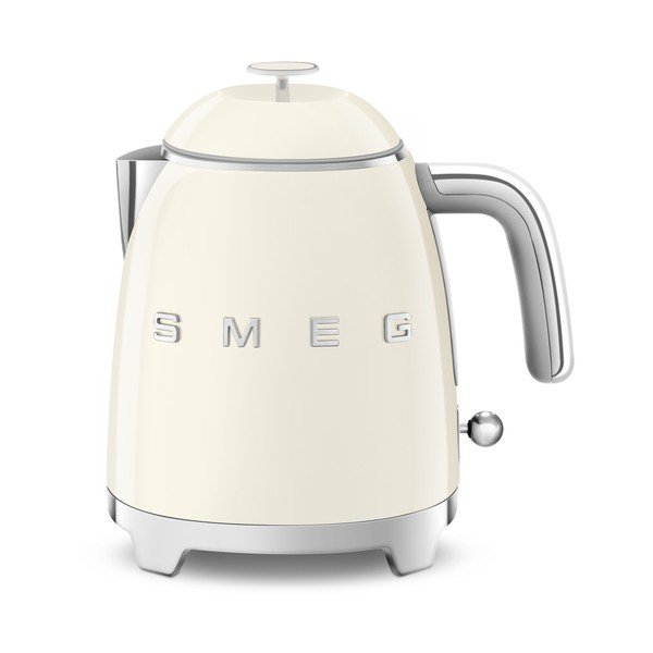 Krémszínű rozsdamentes acél vízforraló 800 ml Retro Style – SMEG