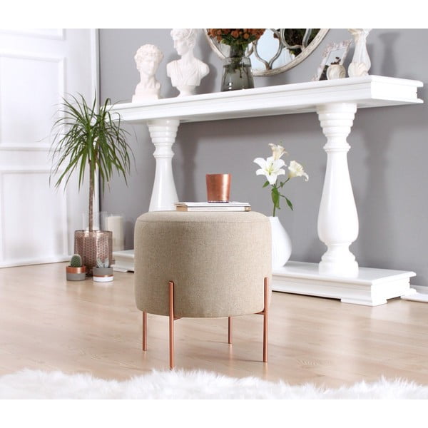 Bézs puff Copper – Artie-image-4
