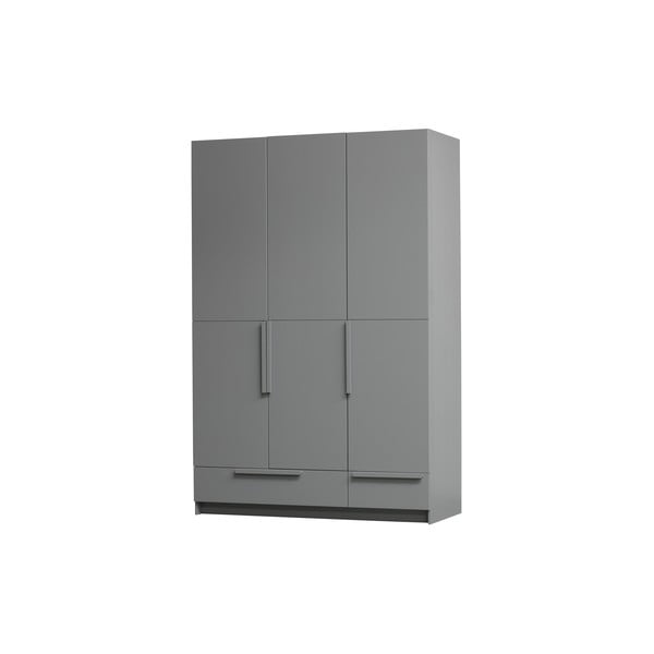 Szürke borovi fenyő moduláris szekrény 142x215 cm Pure – WOOOD-image-2