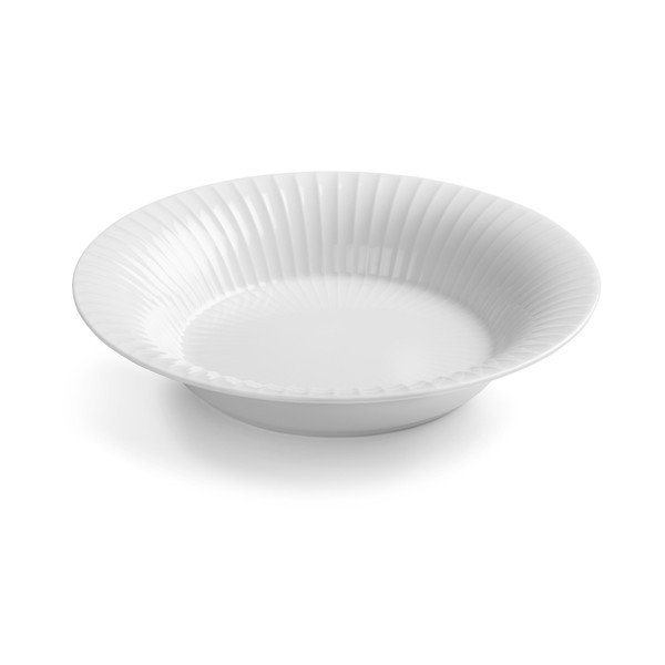 Hammershoi fehér, porcelán mélytányér, ⌀ 21 cm - Kähler Design