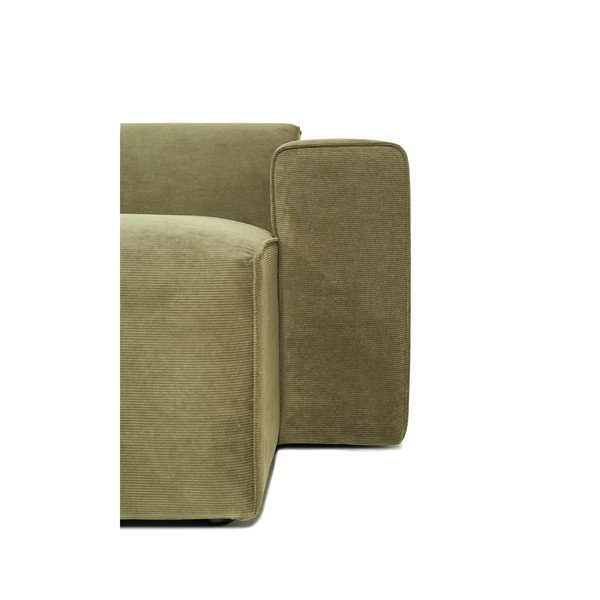 Sting zöld kordbársony kanapé modul, jobb oldali - Scandic-image-4