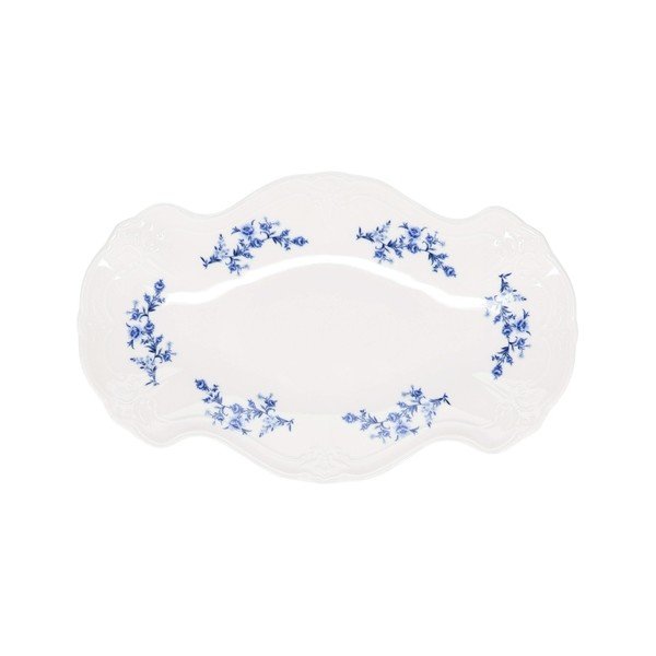 Porcelán szervírozó tálca ø 16 cm Retro – BonBistro