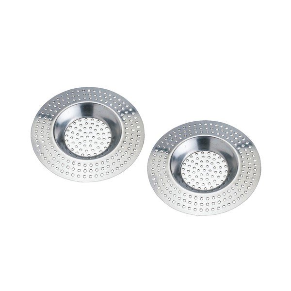 Hair Retention Sieve 2 db-os ezüstszínű lefolyószűrő szett - Wenko-image-1