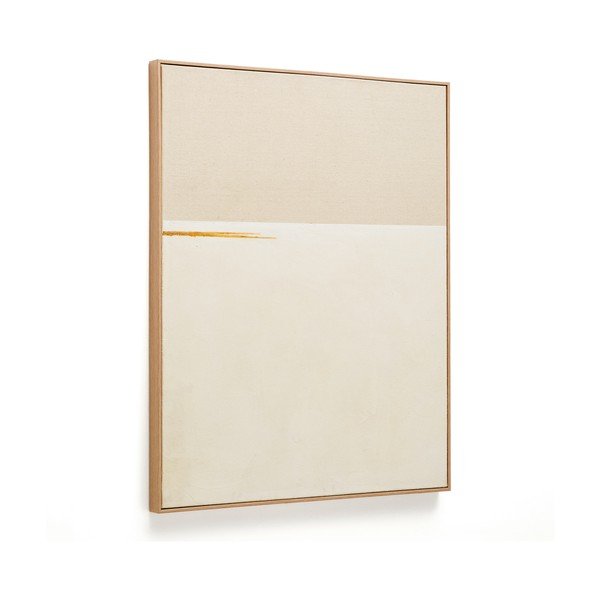 Kézzel festett keretezett-vászon kép 80x100 cm Salin – Kave Home