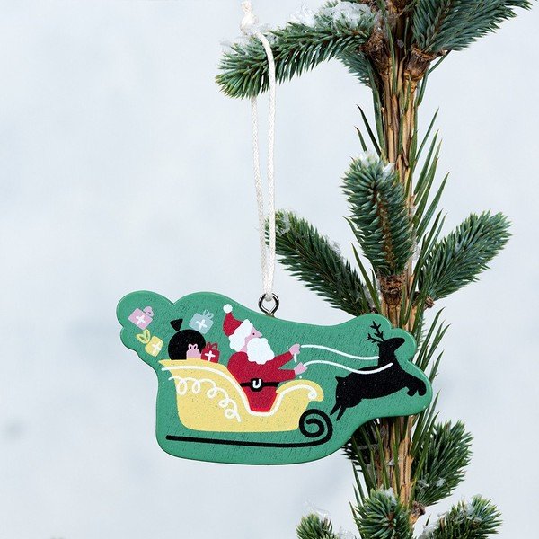 Sleigh fa karácsonyfadísz - Rex London-image-1