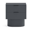 Antracitszürke éjjeliszekrény Totem – Teulat