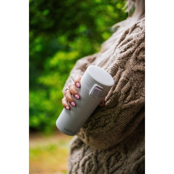 Fuori fehér thermo utazóbögre, 400 ml - Vialli Design-image-4
