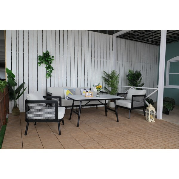 Szürke fém kerti fotel Edinburgh Duo – Rojaplast-image-3